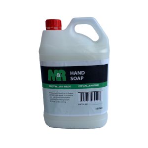 white hand wash bottle